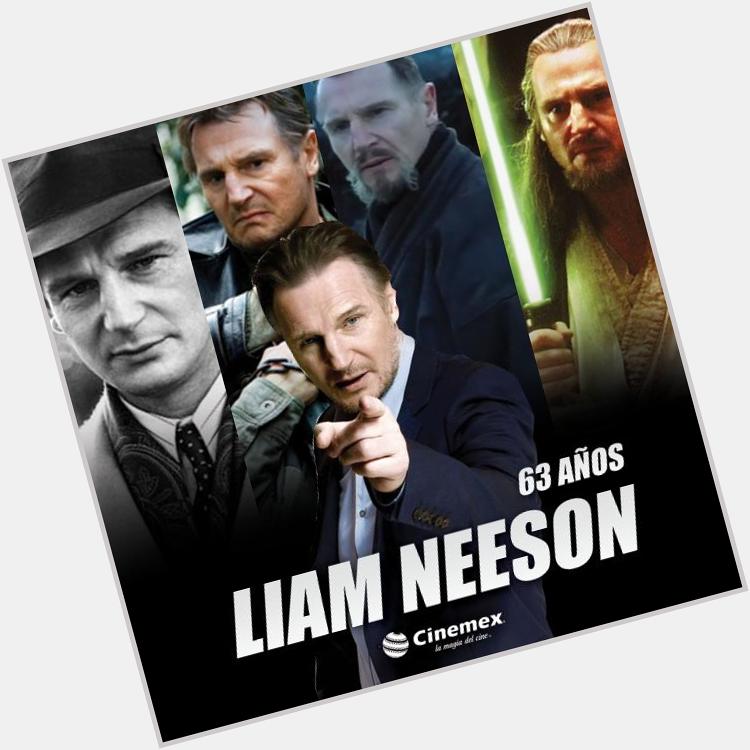 Hoy cumple 63 años el actor Liam Neeson. Happy Birthday Liam! ¿Cuál es tu película favorita de su filmografía? 