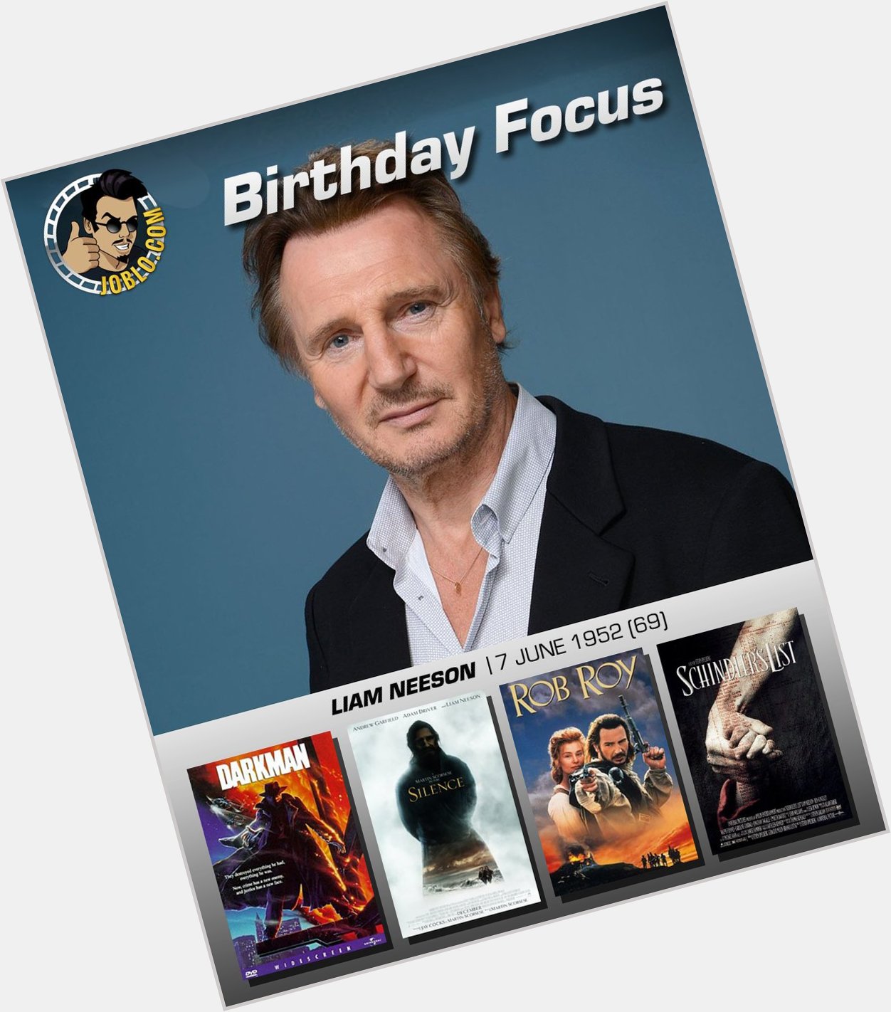 Wishing a very happy 69th birthday to Liam Neeson! 