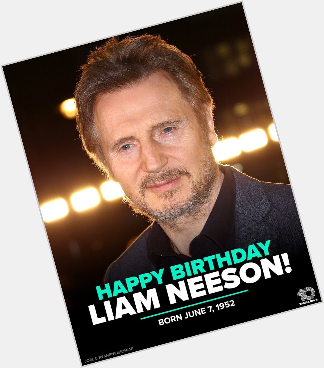 Happy birthday to Liam Neeson       