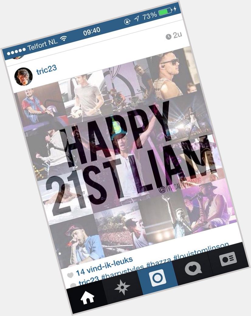 Gooodmorningg, Is Liams birthday today !! happy 21 