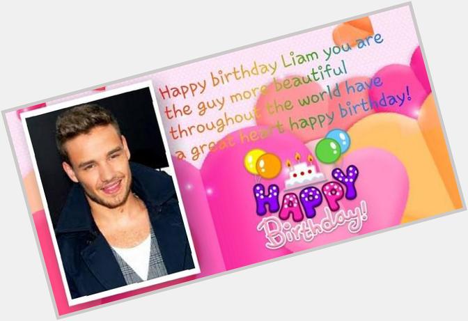 Happy birthday you are the guy more beautiful throughout the world have a great heart happy birthday 