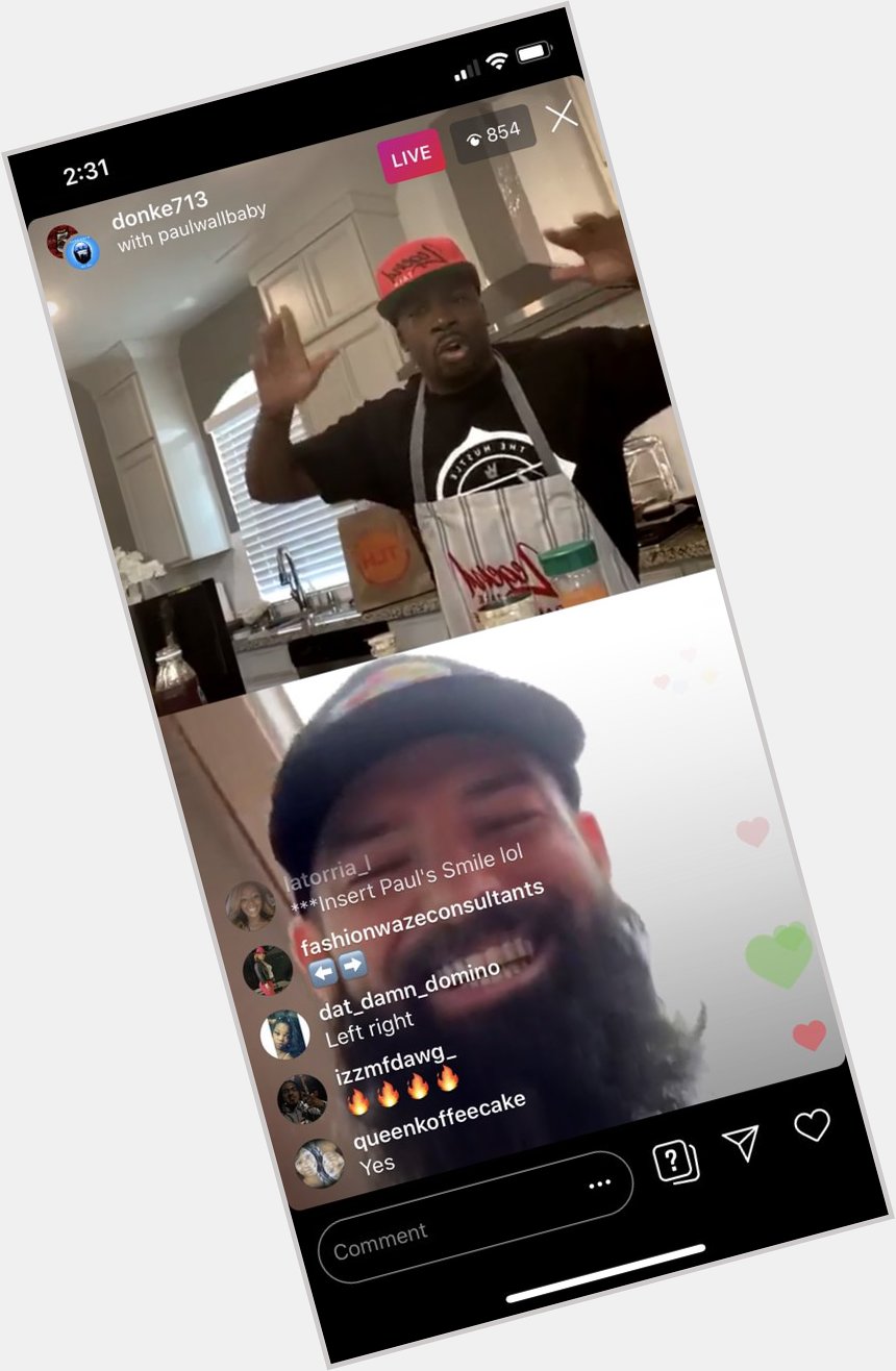 I aspire to be as happy as is in this IG Live with Lil Keke! 

Happy birthday   