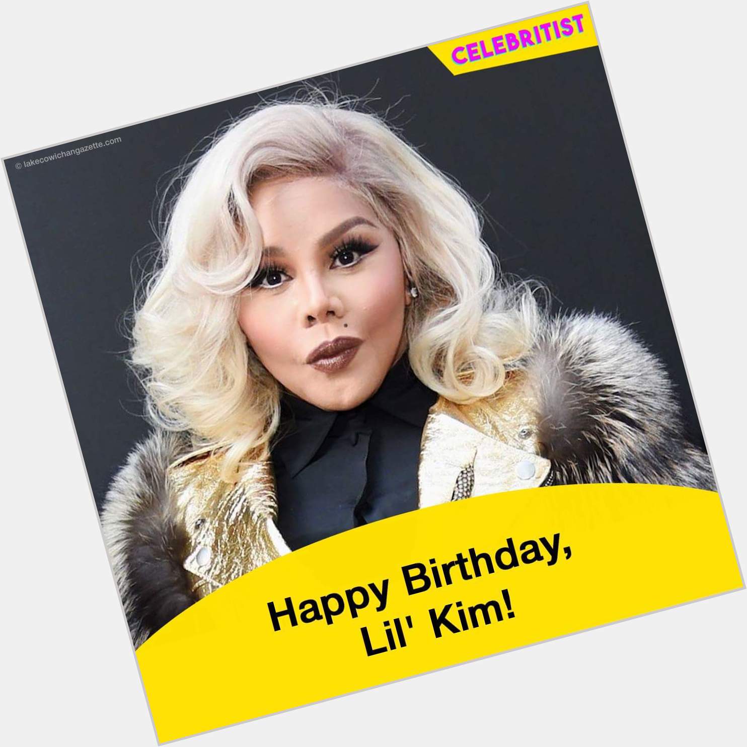 Happy Birthday to one of my favorite female rapper  Lil Kim. 