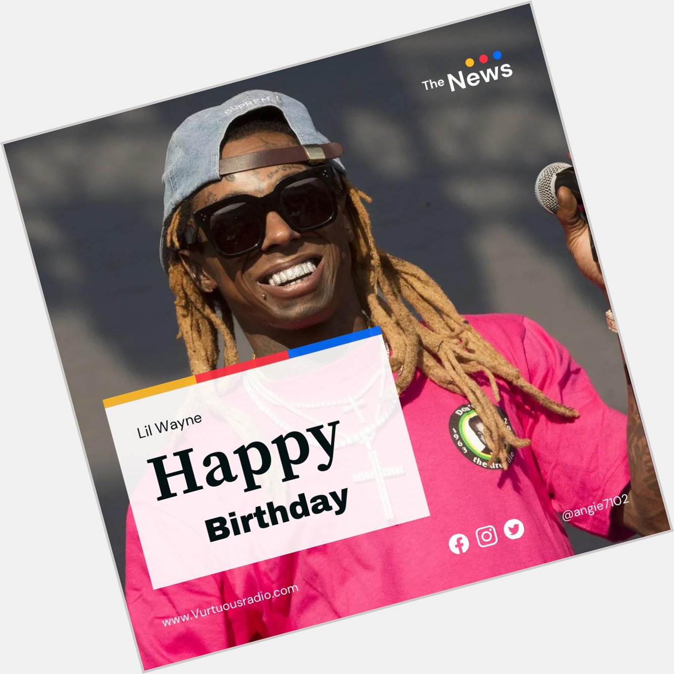 Happy Belated Birthday to Lil Wayne. May God keep blessing you even the more. 