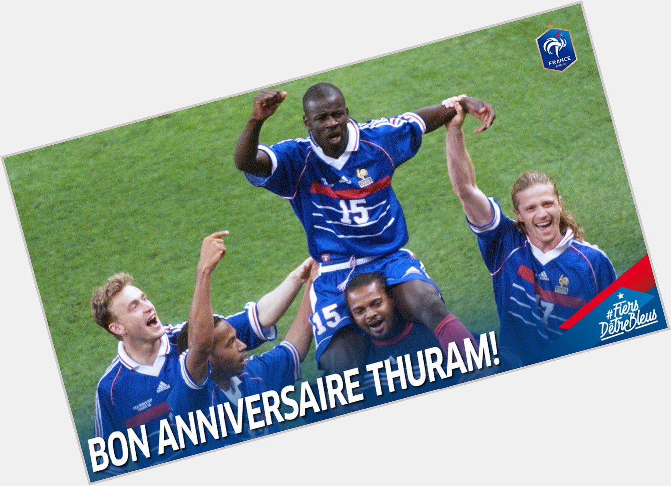 Happy birthday Lilian Thuram
Best defender I have seen   
