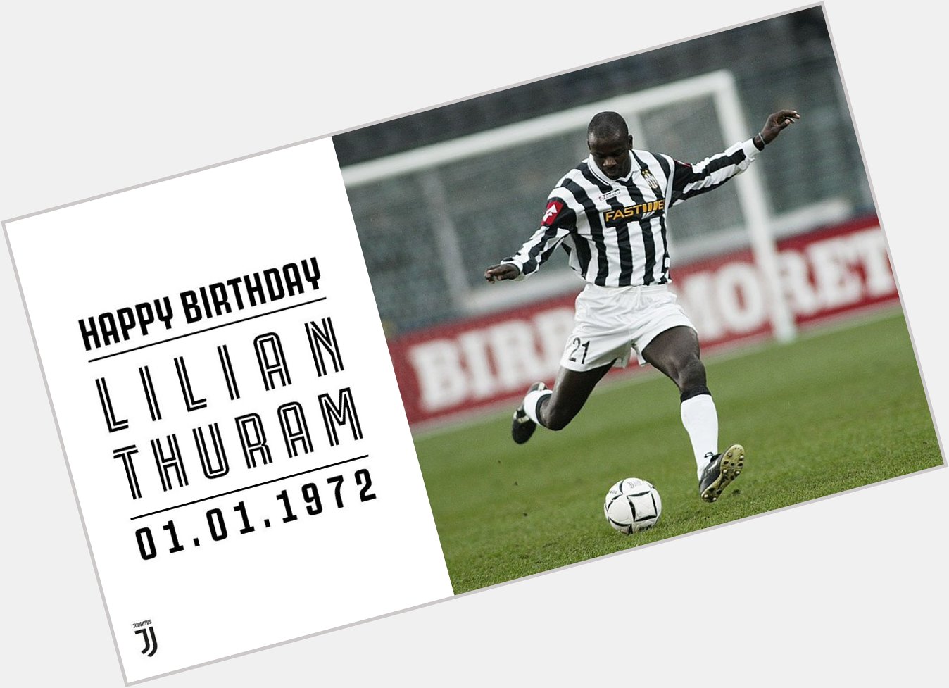  204 matches in Bianconeri seasons, happy birthday to Lilian Thuram! 