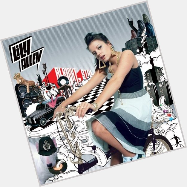 A Happy Birthday to Lily Allen. Eclectic sample sources galore here:  