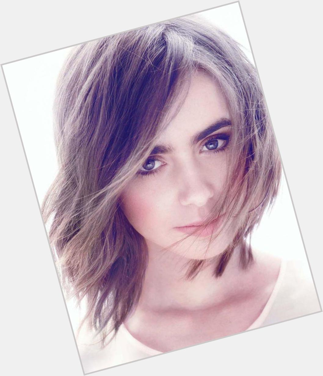 Happy birthday to lily collins!    