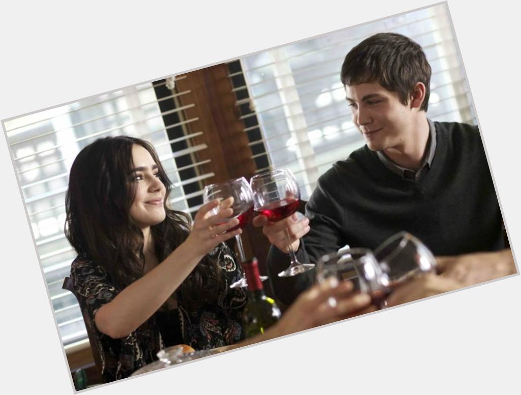 Lily Collins and Logan Lerman in STUCK IN LOVE   2012.  Happy birthday Miss Collins. 