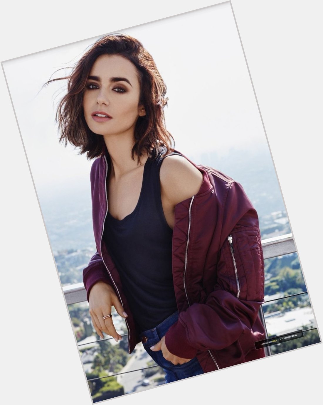 Happy 30th Birthday to one of my favorite people in the world, Lily Collins!  