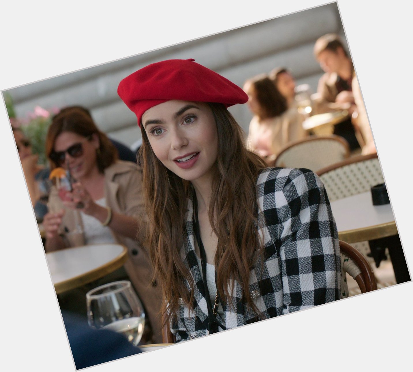 Happy birthday Lily Collins! can\t wait to see the looks for Emily In Paris szn 3   