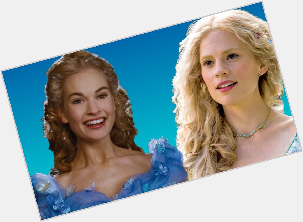 Happy birthday to 2 of the stars of Disney\s Lily James and Haley Atwell. 