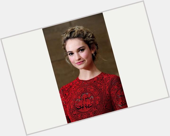 Happy birthday lily james   