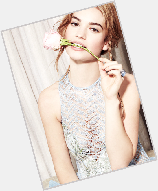 Happy birthday to the beautiful and charming lily james! 