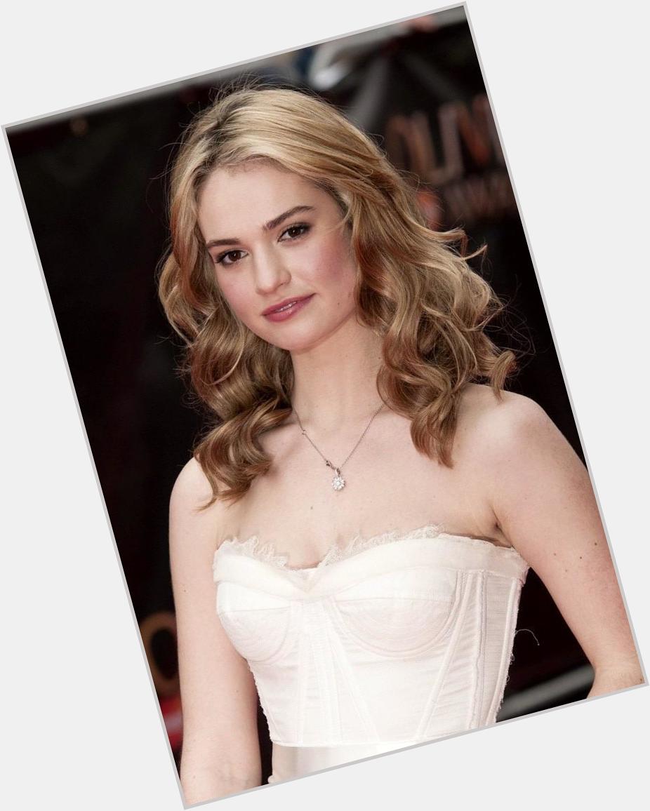 HAPPY BIRTHDAY LILY JAMES YOU PERFECT HUMAN BEING 