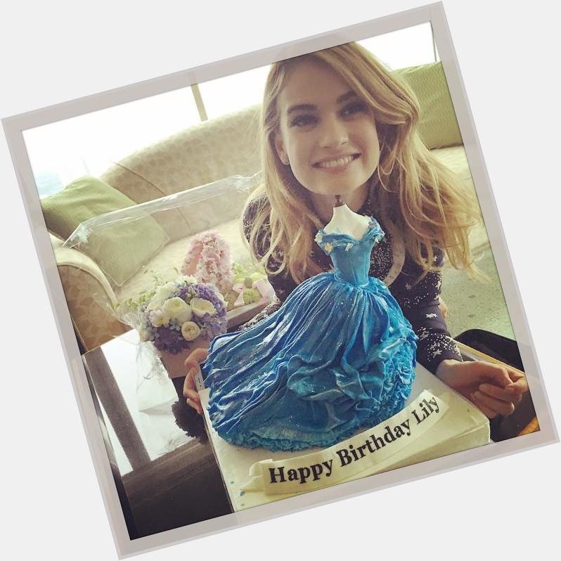 THIS IS SO CUTE HAPPY BDAY LILY JAMES 