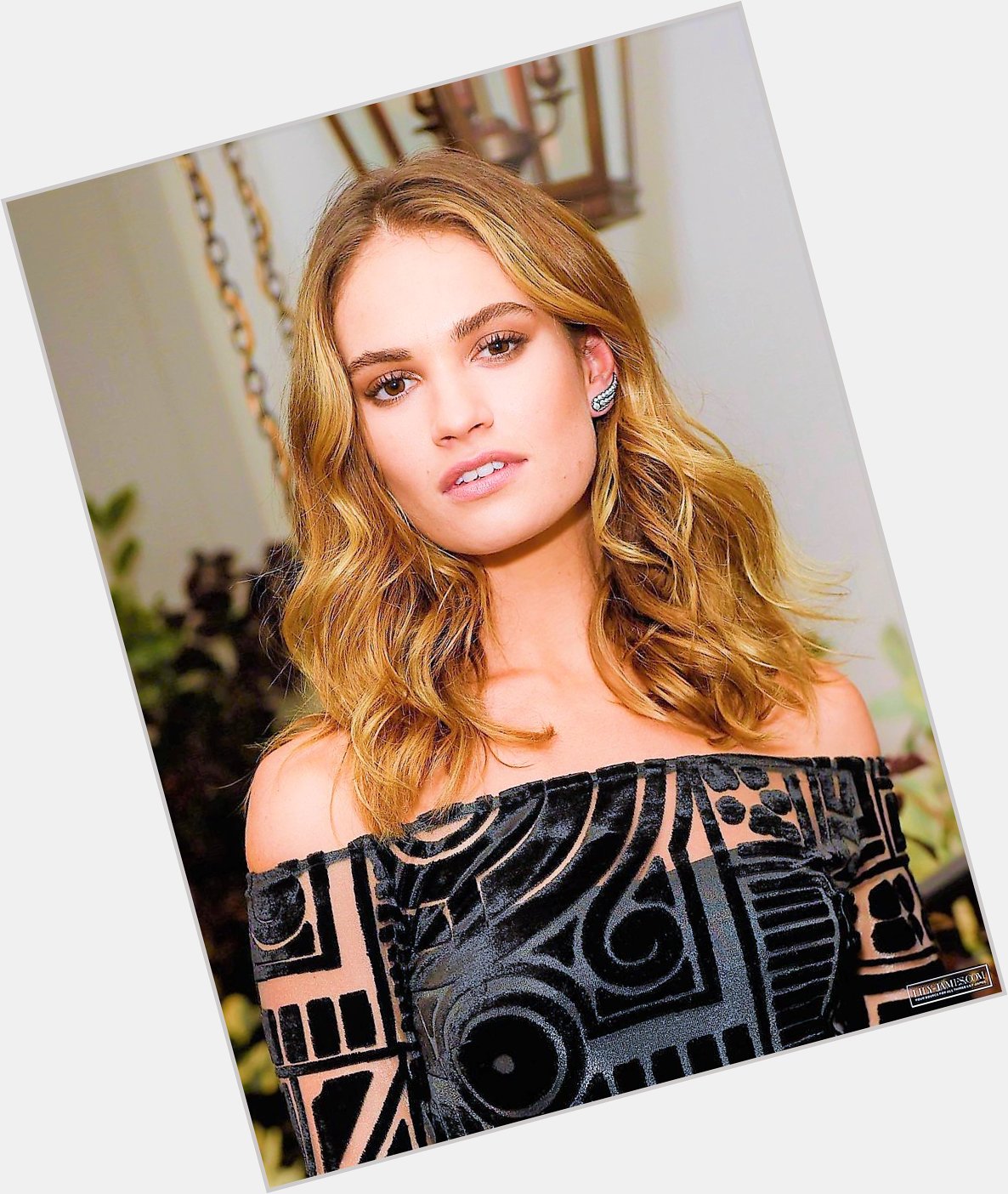 Happy 30th Birthday to the beautiful Lily James.  