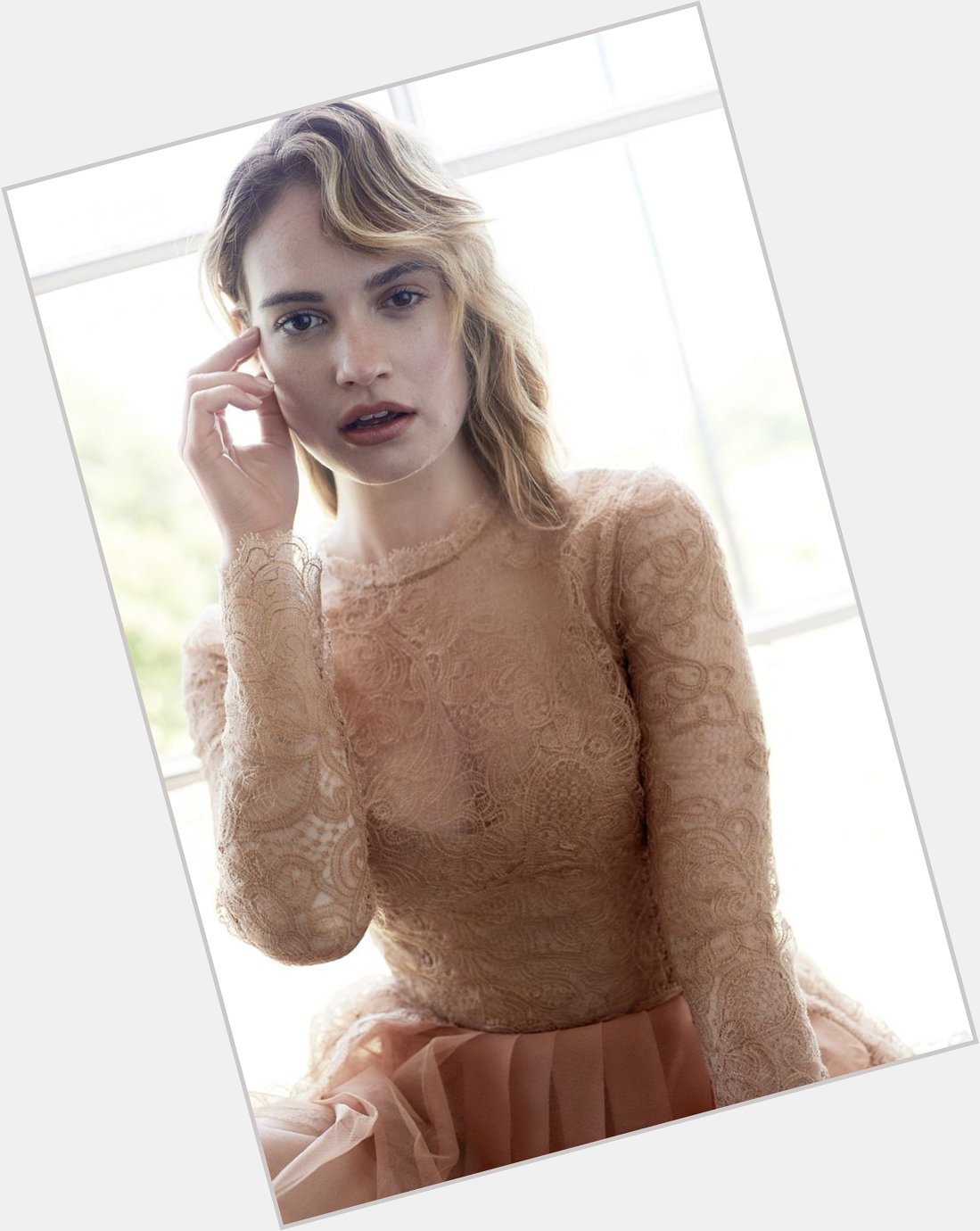 Happy 30th Birthday to Lily James!  