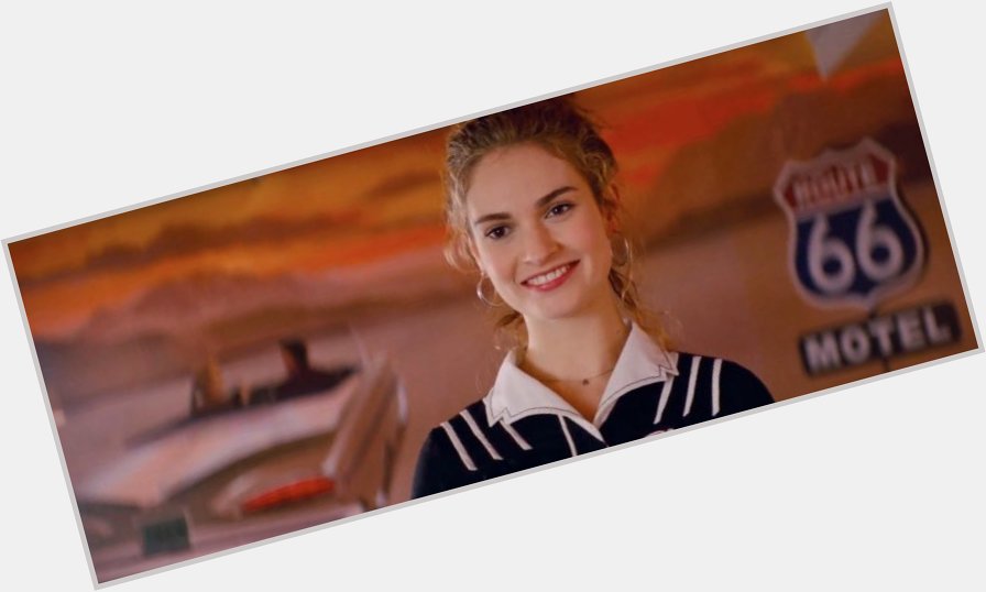 No one talks enough about lily james performance in baby driver, happy birthday queen 