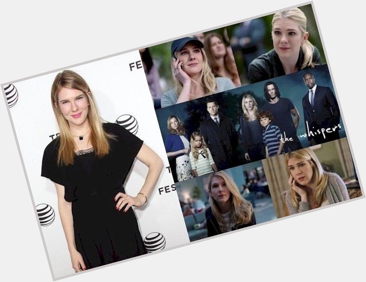 Hoy cumple 35 años Lily Rabe (Claire Bennigan en Happy Birthday 