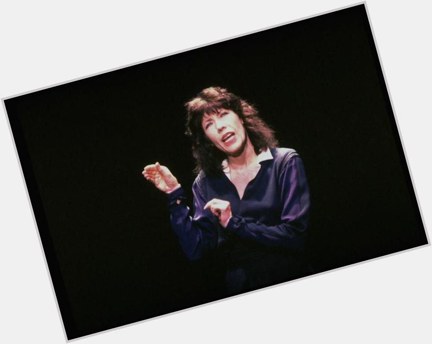 Happy birthday to Lily Tomlin, here in \"The Search for Intelligent Life in the Universe,\" 1986. Via 