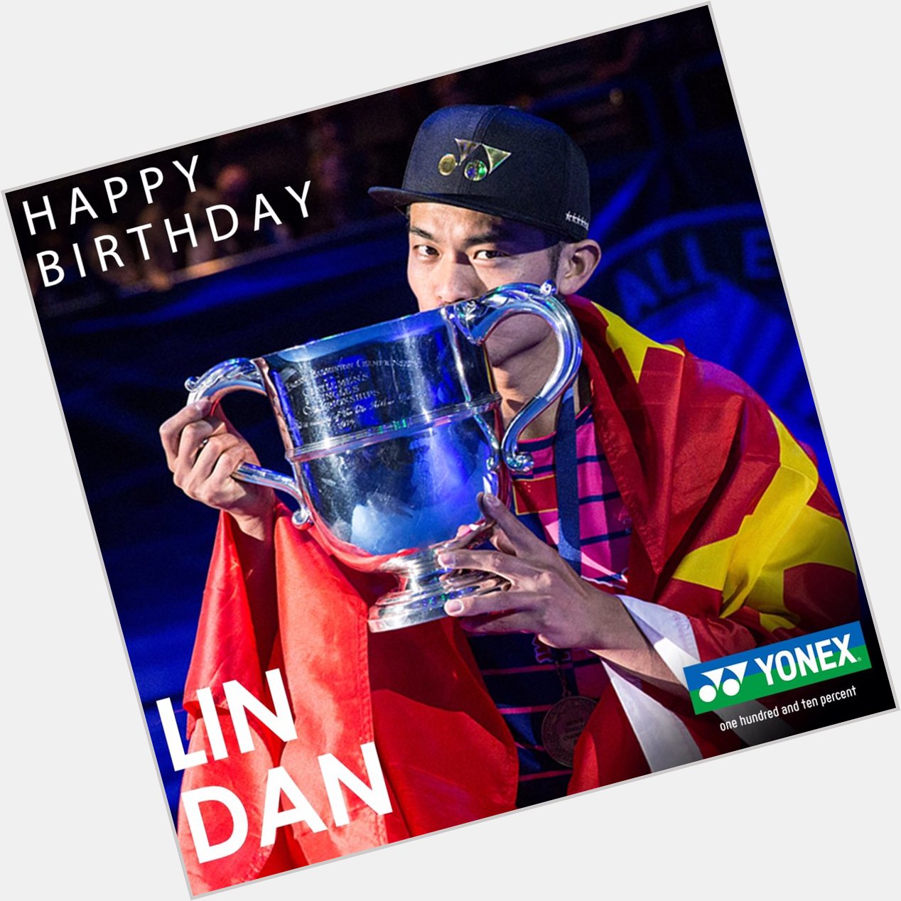 Happy Birthday to 5 time world champion, Lin Dan!     