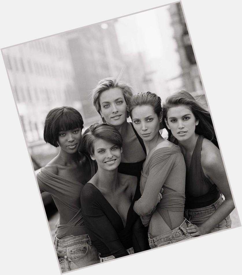 Happy Birthday to the ultimate supermodel Linda Evangelista! Photo by Peter Lindbergh 