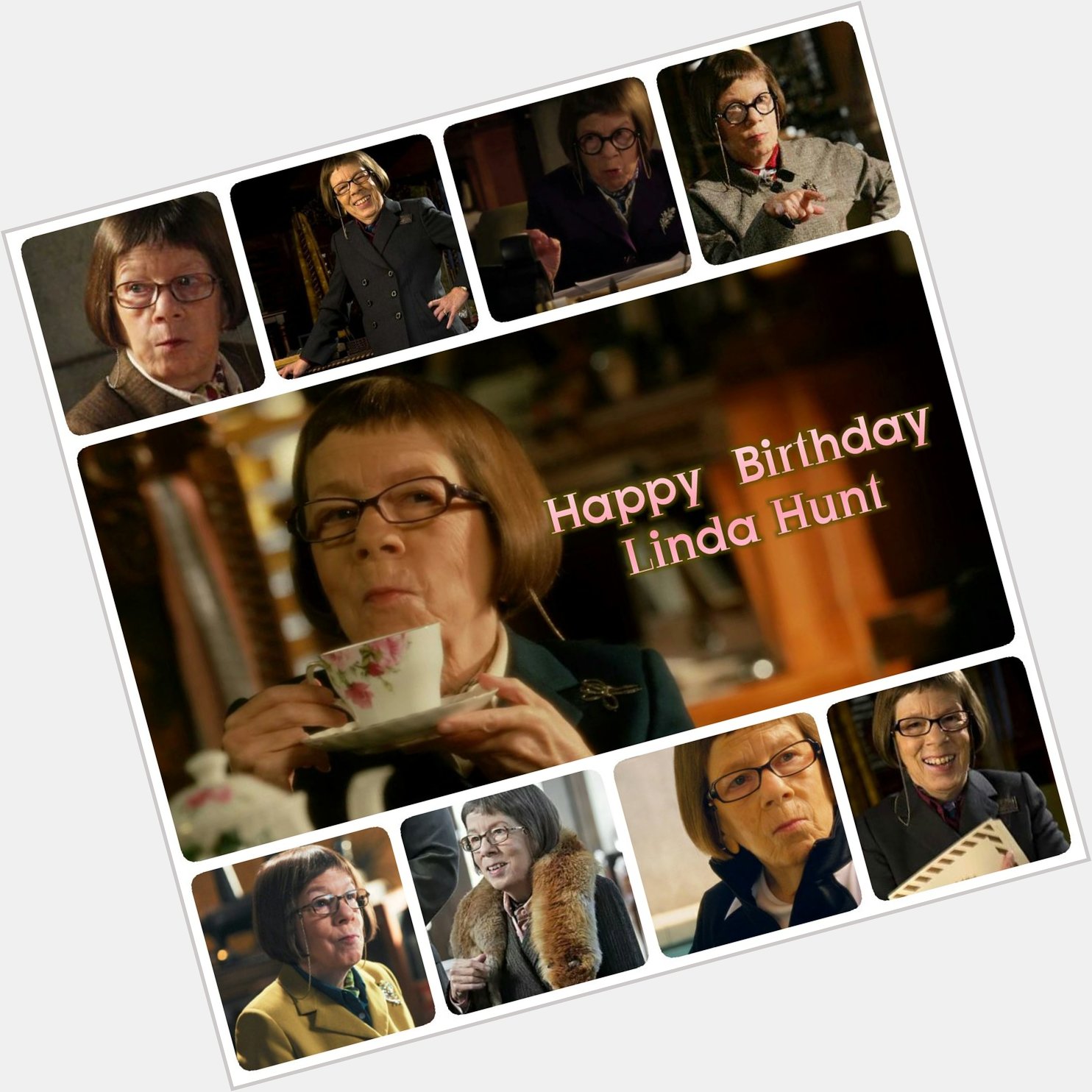 Happy Birthday Linda Hunt!! 
Hope you have a great day    