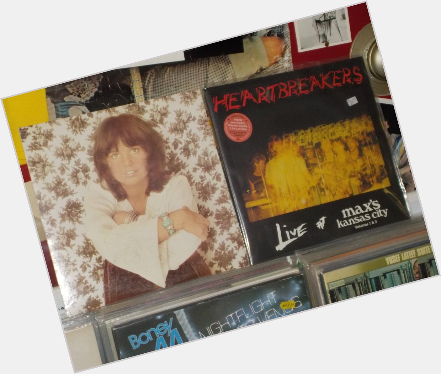 Happy Birthday to Linda Ronstadt and the late Johnny Thunders (New York Dolls) 