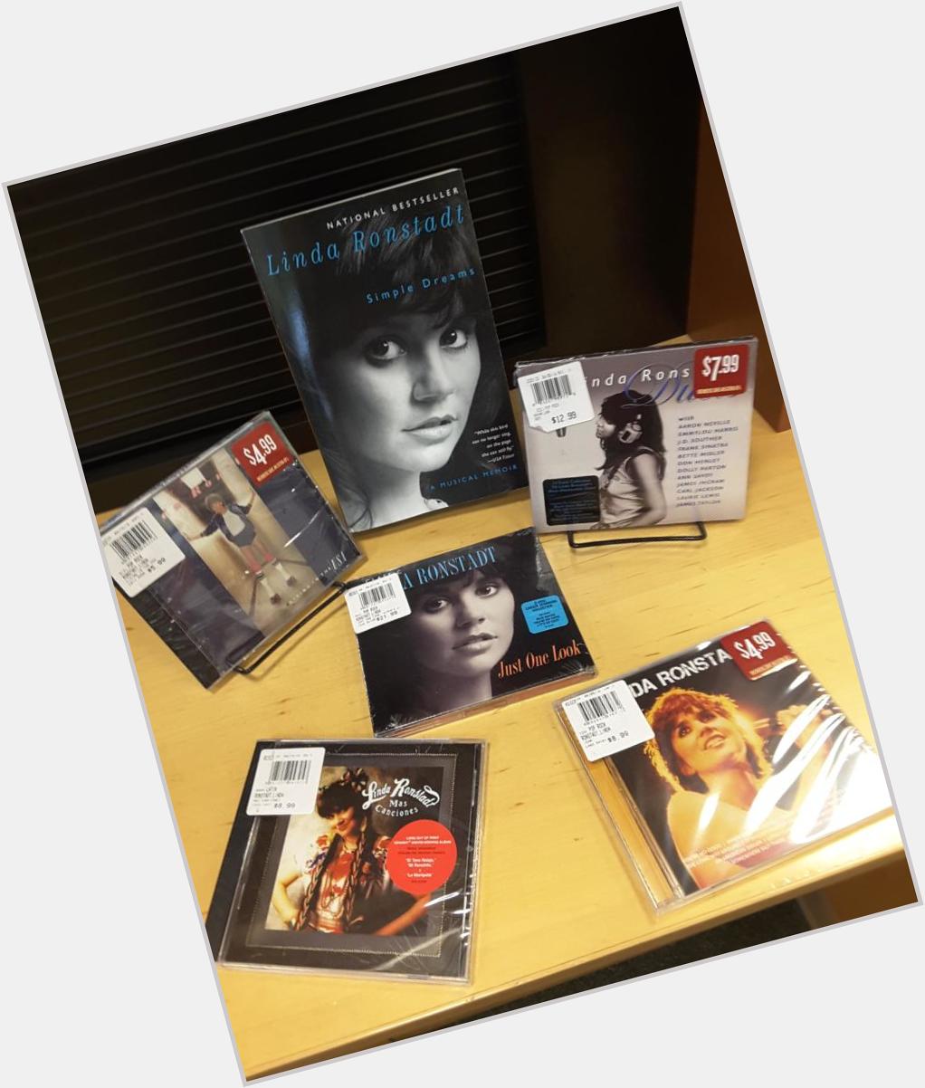 Happy Birthday Linda Ronstadt! Celebrate with cd\s or book!  