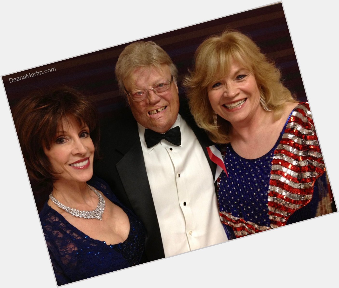 Happy Birthday to our dear friend Lindsay Bloom  Deana Martin with Hero Dave Roever and Lindsay Bloom 