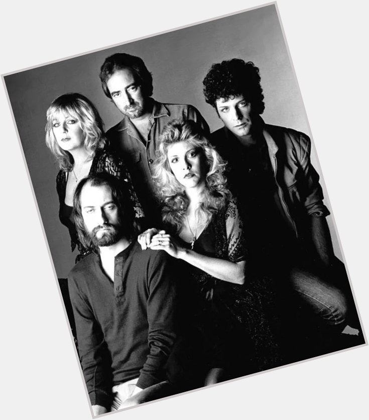 A very happy 73rd birthday to Lindsey Buckingham. Pictured here with Fleetwood Mac, c.1982. 