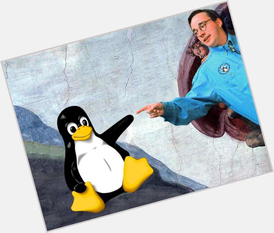  And Torvalds said, let there be Linux: and there was Linux. Happy birthday, Linus Torvalds! :) 