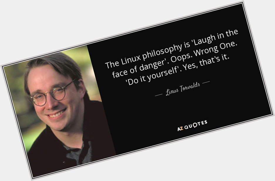 Happy Birthday to the Linus Torvalds (      