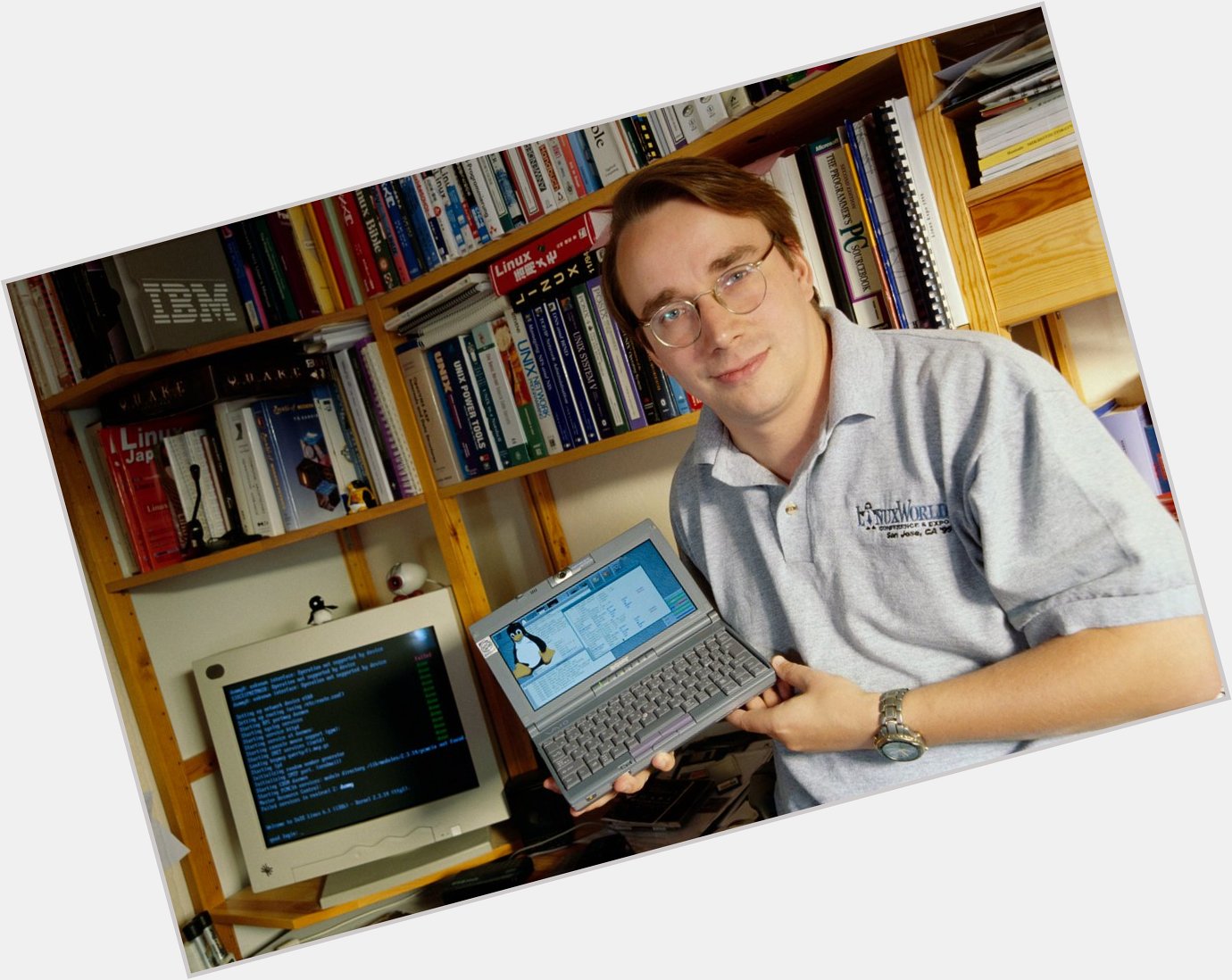 Happy birthday to Linus Torvalds who bring us 