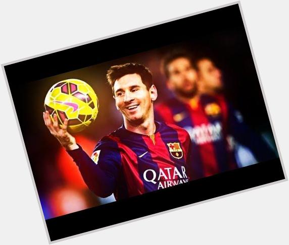 Happy Birthday to the best ever..to the one and only Lionel Messi!I love you Pulga!!  