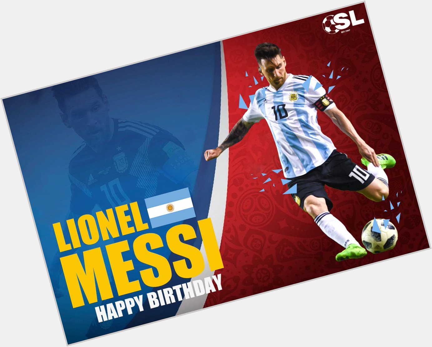 On this day, 31 years ago, a little magician was born! Join us in wishing Lionel Messi a Happy Birthday! 