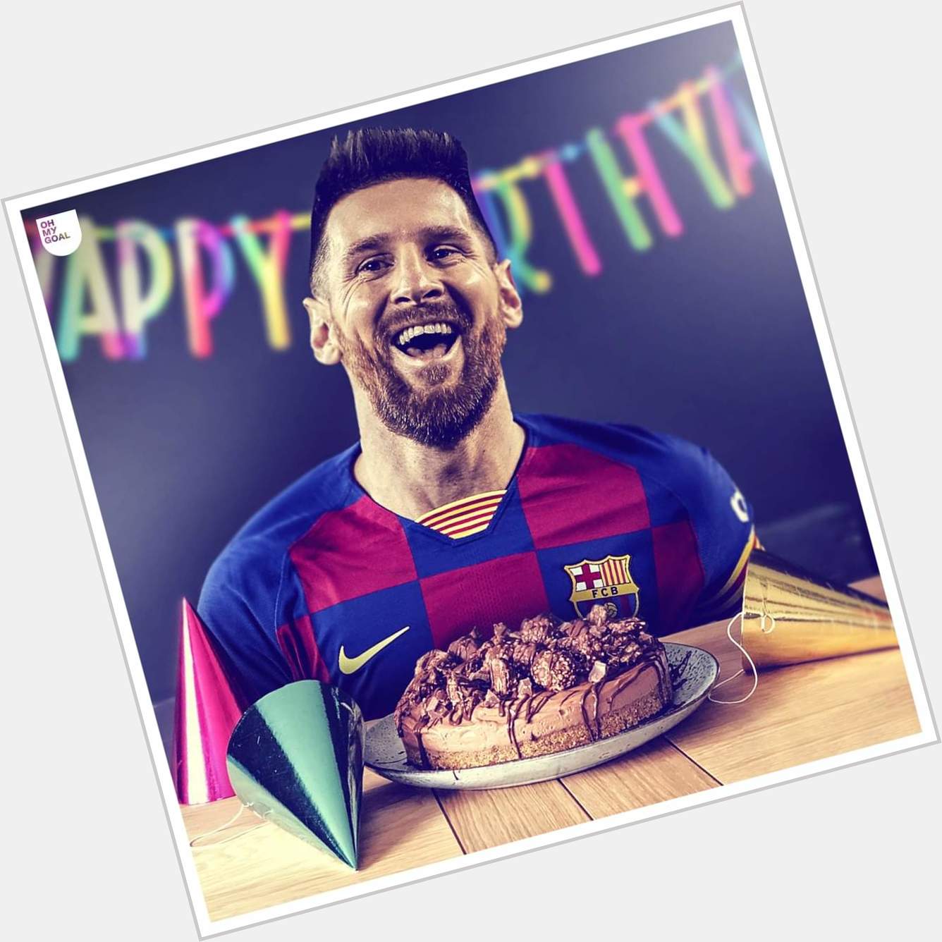 Happy birthday Lionel Messi  