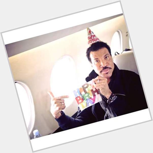 Happy Birthday Lionel Richie.    