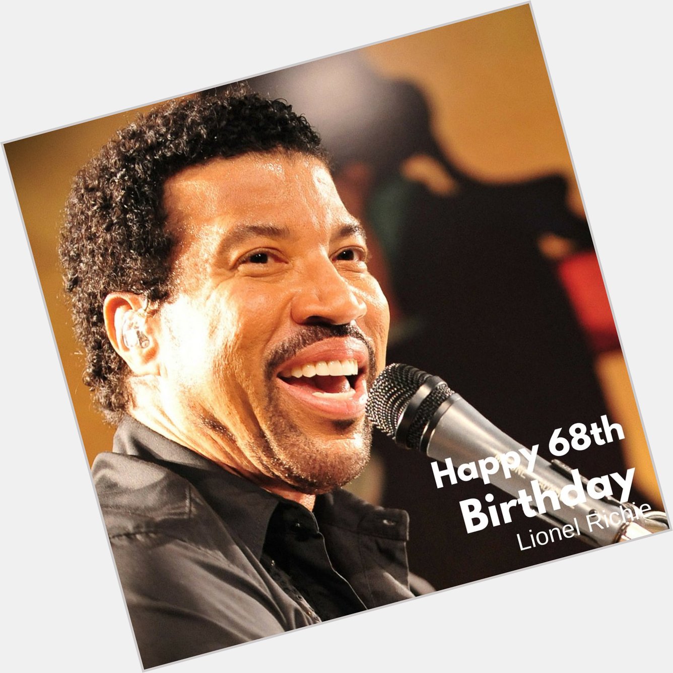 Happy 68th Lionel Richie! What\s your favorite song? 