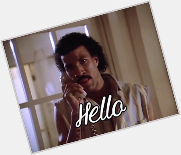 HELLO! Is it this message you\re looking for?
Happy Birthday, Lionel Richie! 