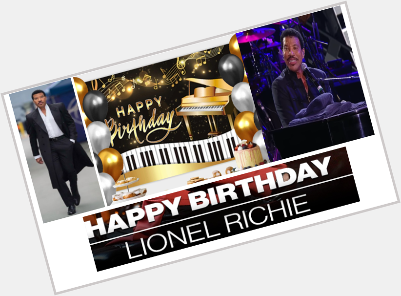 Happy Birthday to the Grammy Award-winning, living legend and Icon, Lionel Richie. Have a great day today! 
