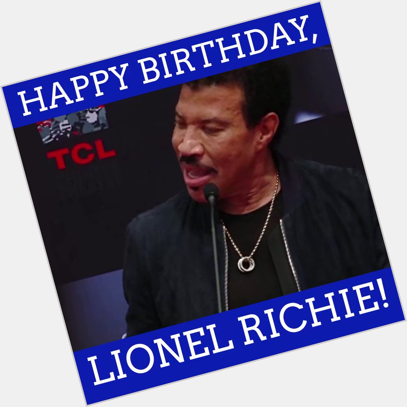 Happy Birthday, Lionel Richie! 

 