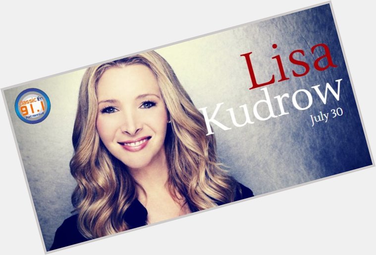Happy birthday to actress Lisa Kudrow, who is well remembered for her role as Phoebe on the TV sitcom \"Friends.\" 