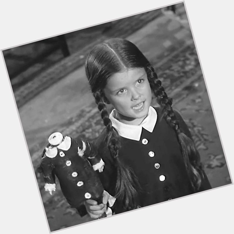 Happy Birthday, Lisa Loring! (February 16, 1958)
Pictured as Wednesday in \The Addams Family\ TV series (1964 -1966). 