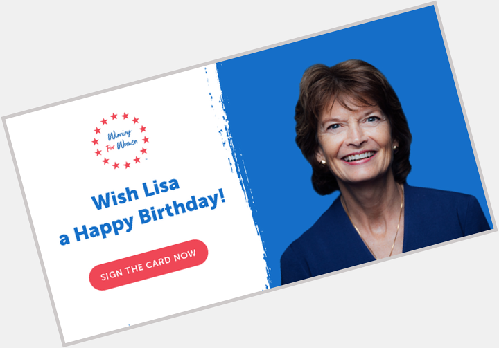 Help us wish a Happy Birthday! Sign her card here: 
 