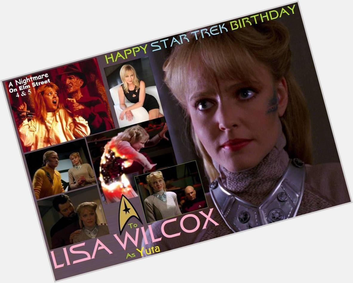 4-27 Happy birthday to Lisa Wilcox.  
