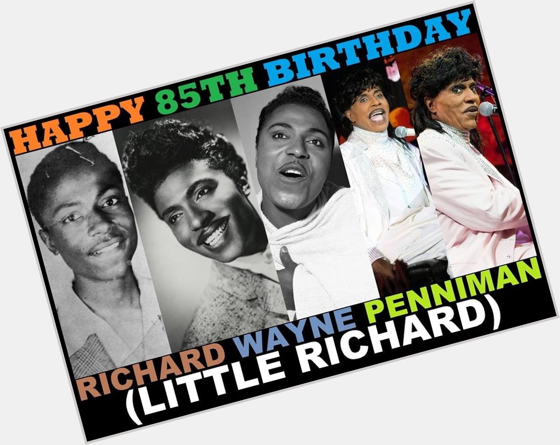 Happy birthday Little Richard  