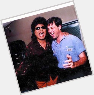 Happy 85th Birthday to my pal Little Richard. Here we are when we were both younger and prettier. 