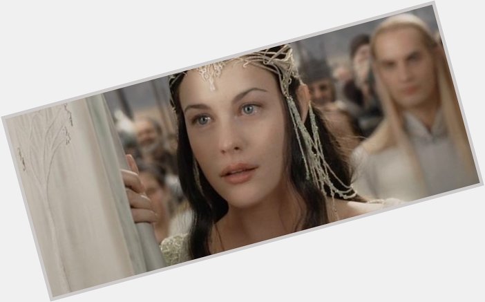 Happy 43rd Birthday to Liv Tyler who played Arwen in the Lord of the Rings trilogy! 